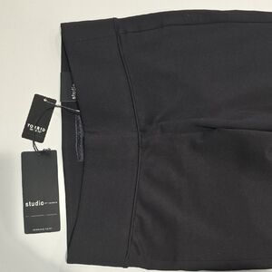 NWT Thick Band Sleek Black Leggings